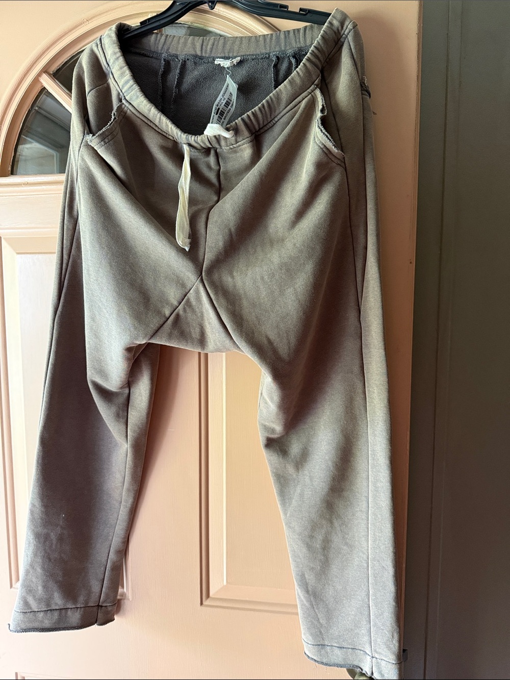 Pol Women's Taupe Drawstring Joggers